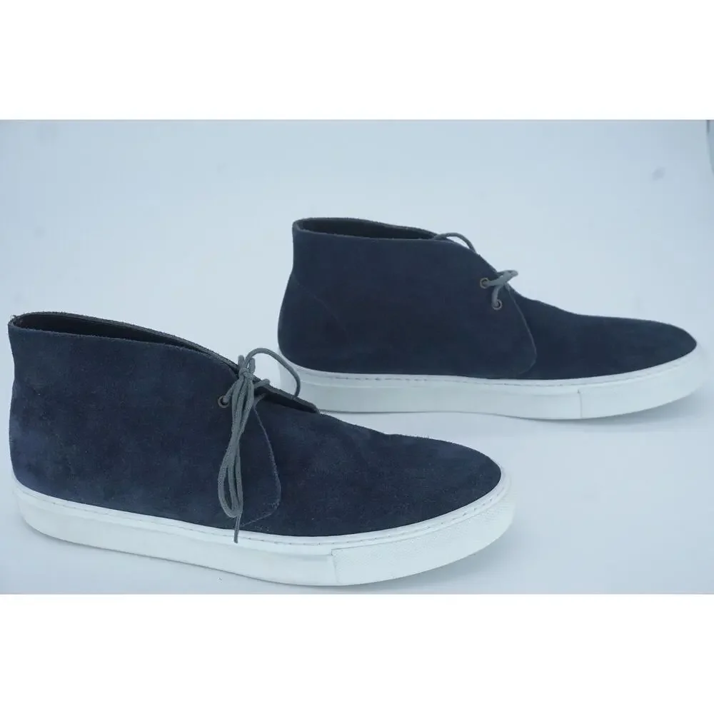 To Boot New York Argento Blue Suede Lace Up Sneakers Size 9.5 Chukka Lace up NIB